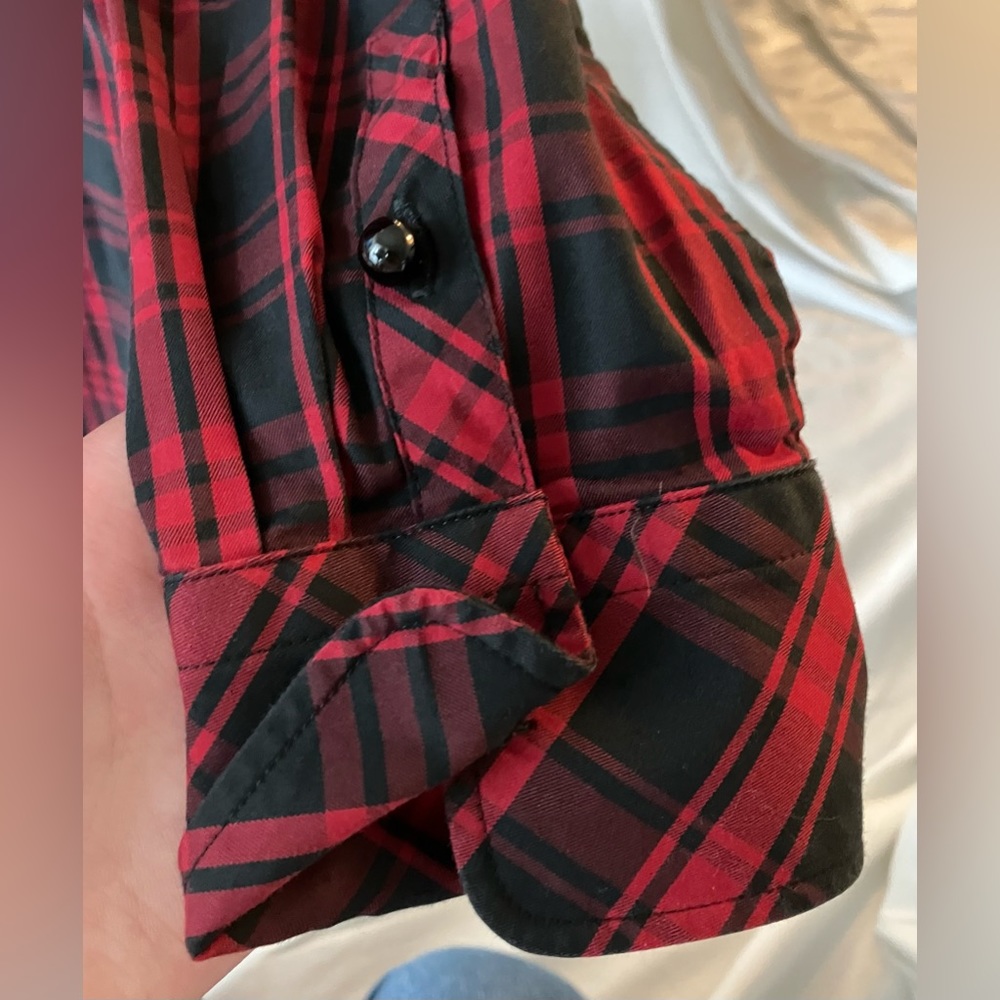 Talbots Button Down Blouse! - image 6